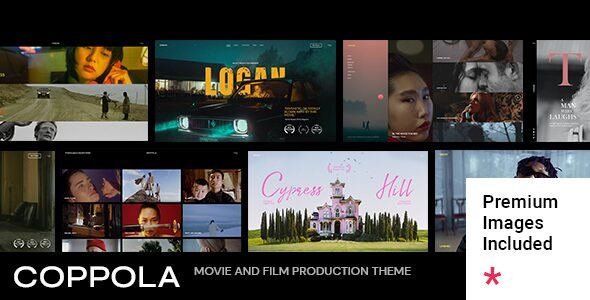 Coppola: tema WordPress para sitios de cine, películas y festivales
