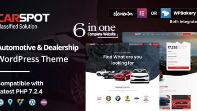 CarSpot, tema WordPress ideal para portales de clasificados automotrices