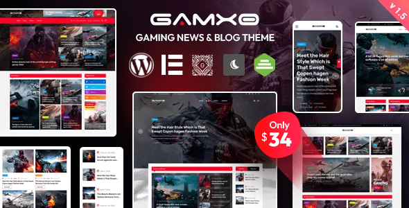 Gamxo: Tema WordPress ideal para blogs y noticias de videojuegos