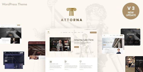 Attorna 3.0: Opciones profesionales para sitios web de abogados y bufetes