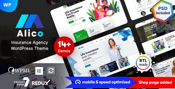 Alico: opciones y características para sitios web de seguros y finanzas