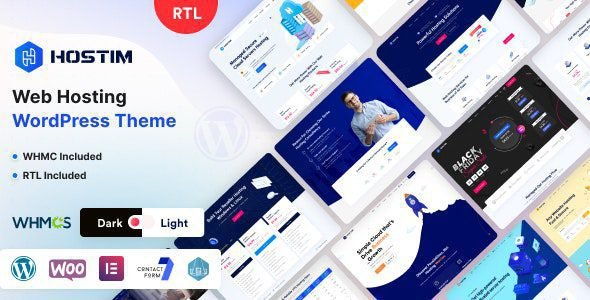 Hostim: tema WordPress para empresas de hosting con integración WHMCS