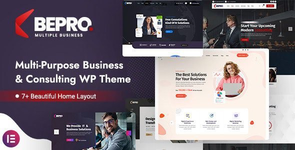 Bepro: tema multipropósito para crear sitios web profesionales en WordPress