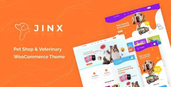 Jinx: Tema WooCommerce para tiendas de mascotas y veterinarias en línea