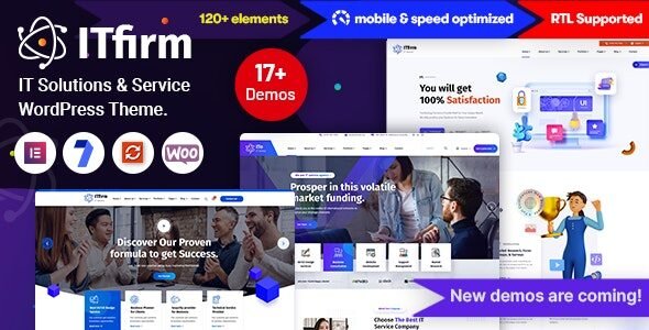 ITfirm: tema WordPress para empresas de tecnología y servicios de TI