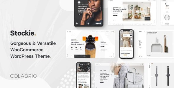 Stockie: tema creativo y versátil para tiendas en línea con WooCommerce