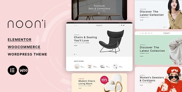 Nooni: tema de WordPress para tiendas de muebles, moda y más