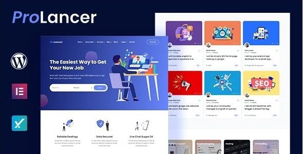 Prolancer, tema WordPress para crear un marketplace freelance profesional