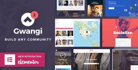 Gwangi: Tema WordPress para crear comunidades y sitios de membresía