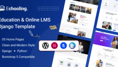 Echooling: tema de WordPress para sitios educativos y académicos