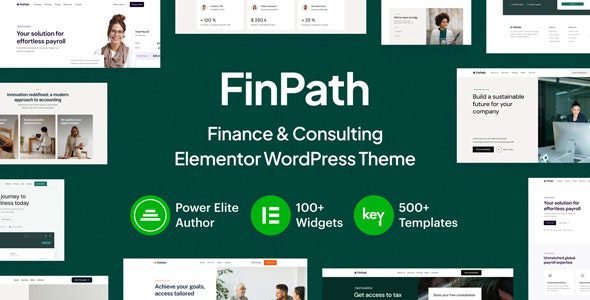 FinPath: Tema WordPress profesional para sitios de finanzas y consultoría