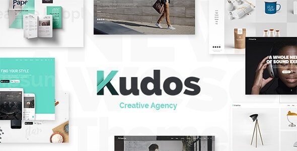 Kudos – Tema para Agencia de Marketing y Creatividad en WordPress