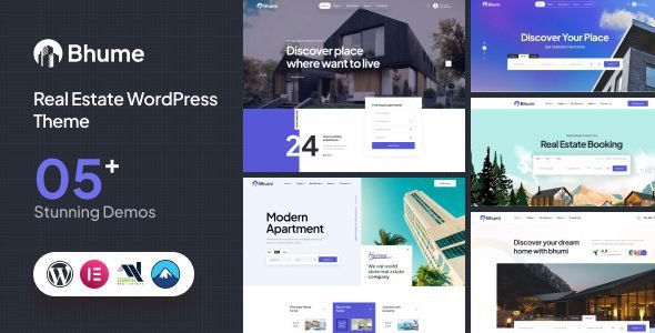 Bhume, tema de WordPress para crear portales inmobiliarios profesionales