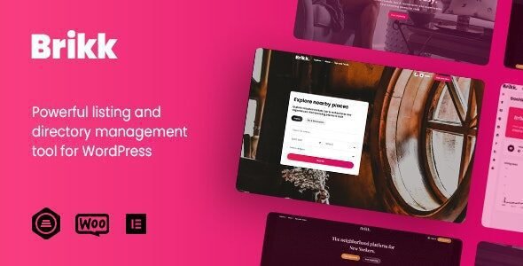 Brikk: Tema WordPress ideal para crear sitios de directorios y listados