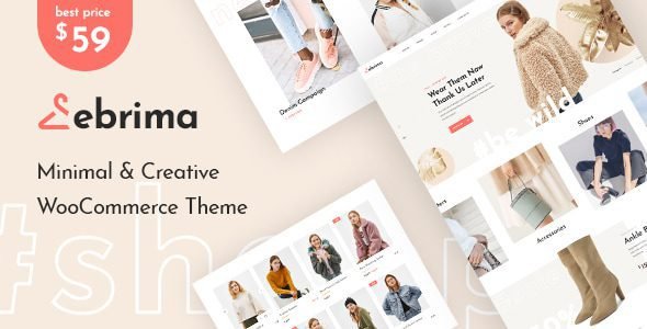 Ebrima: tema minimalista para tiendas WooCommerce en WordPress