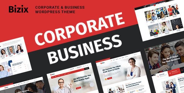 Bizix: tema WordPress para crear sitios corporativos y portafolios modernos