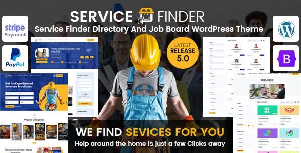 Service Finder: Solución para crear directorios y bolsas de trabajo en WordPress