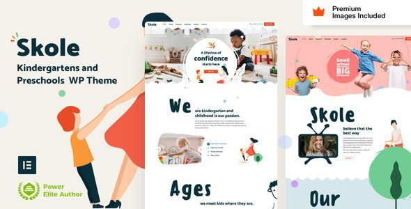 Skole 40: Tema WordPress ideal para escuelas y jardines de niños