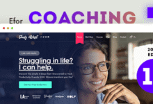 Efor: Tema WordPress ideal para coaching y cursos en línea profesionales