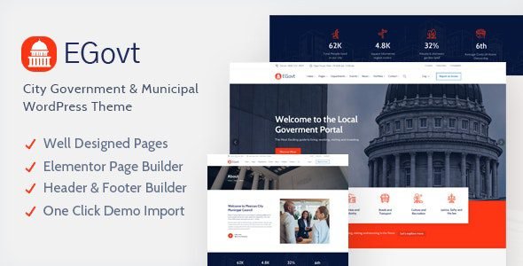 EGovt: tema WordPress para portales de gobiernos municipales en México