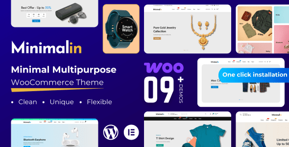 Minimalin: tema minimalista para tiendas online con WooCommerce y WordPress