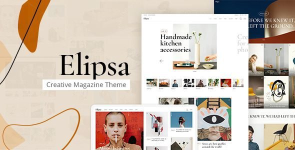 Elipsa: tema WordPress moderno para revistas, noticias y blogs creativos