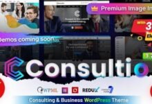 Consultio: tema WordPress para empresas de consultoría y servicios profesionales