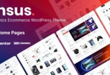 Onsus, tema WordPress ideal para tiendas en línea de electrónica