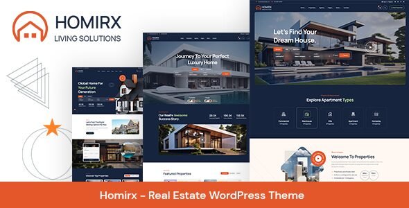 Homirx: Tema WordPress para sitios inmobiliarios profesionales