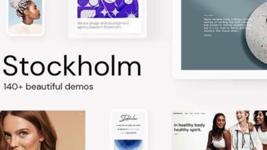 Stockholm: Tema profesional para sitios creativos y tiendas en línea