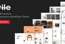 Drile: tema WordPress para tiendas de muebles modernas y funcionales