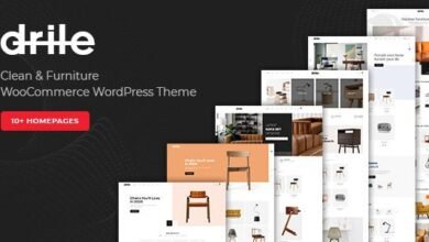 Drile: tema WordPress para tiendas de muebles modernas y funcionales