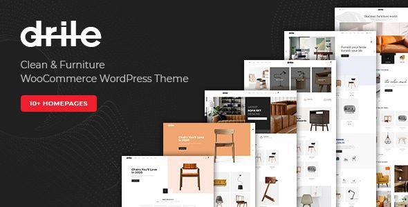 Drile: tema WordPress para tiendas de muebles modernas y funcionales
