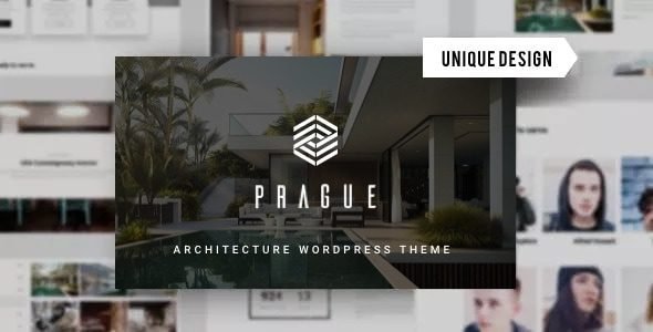 Prague: Tema WordPress para arquitectos y estudios de diseño interior