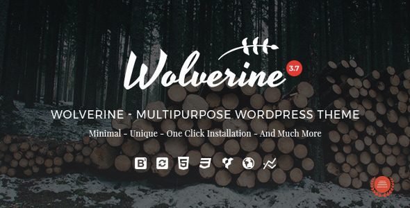 Wolverine: tema multipropósito responsive para crear sitios en WordPress