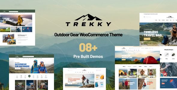 Trekky: tema WooCommerce ideal para tiendas de equipamiento outdoor