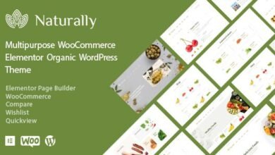Naturally: Tema para tiendas de alimentos orgánicos con WooCommerce y Elementor