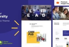 Estudiar 33: Tema WordPress ideal para sitios web educativos modernos