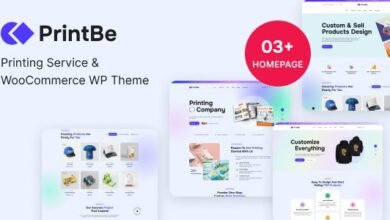 PrintBe: Tema WordPress para imprentas y tiendas de productos personalizados