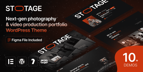Stotage, el tema WordPress ideal para fotografía y video profesional