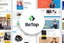BeTop: Tema WordPress para coaching, conferencias y venta de cursos