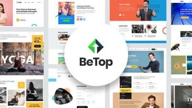 BeTop: Tema WordPress para coaching, conferencias y venta de cursos