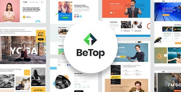 BeTop: Tema WordPress para coaching, conferencias y venta de cursos