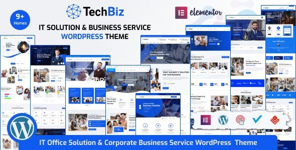 Techbiz: tema WordPress para empresas de tecnología y consultoría