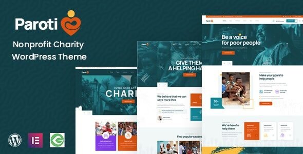 Paroti: Tema WordPress ideal para organizaciones solidarias y fundaciones