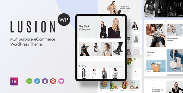 Lusion: Tema WordPress multipropósito ideal para tiendas en línea