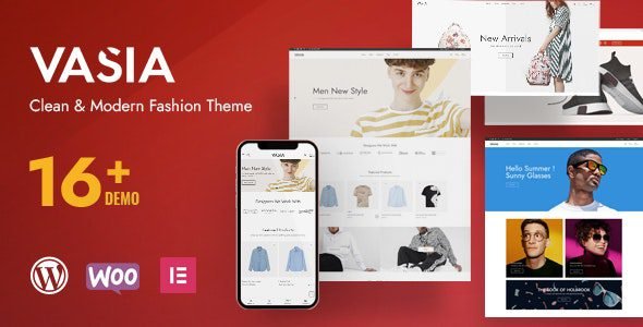 Vasia, tema multipropósito para crear tiendas en línea con WordPress