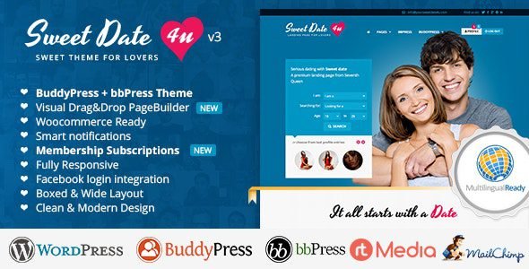 Sweet Date: guía completa para crear comunidades y sitios de citas en línea