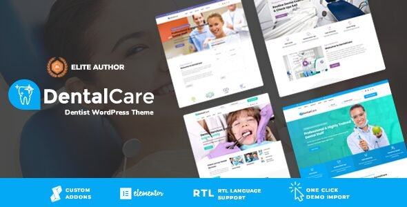 Dental Care: Solución profesional para sitios web de clínicas dentales y médicas