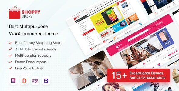 ShoppyStore: Tema multipropósito para tiendas WooCommerce con Elementor